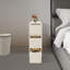 Bedside Table With Three Drawers(15.75*7.87*22.83 In)-857283923