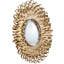 Miroir mural 27 po Golden Finish