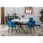 Square Dining Table, Mid Century Modern Square Dining Table For 46 Person, Coffee Table For Kitchen Dining Room, Office, Save Space-124922223
