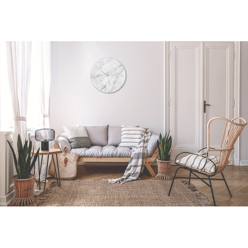 Joacima Glass Wall Clock