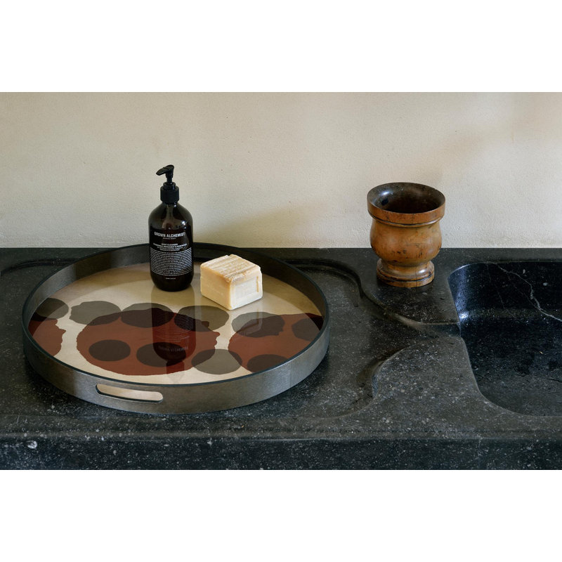 Translucent Silhouettes Decorative Tray