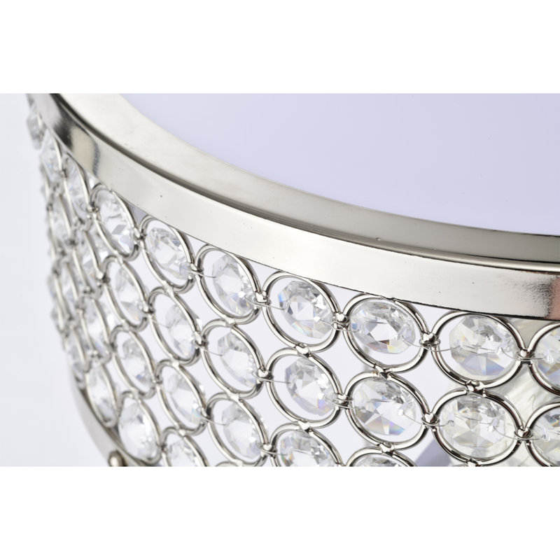 Ensemble de base de lampe de table 18 po en chrome