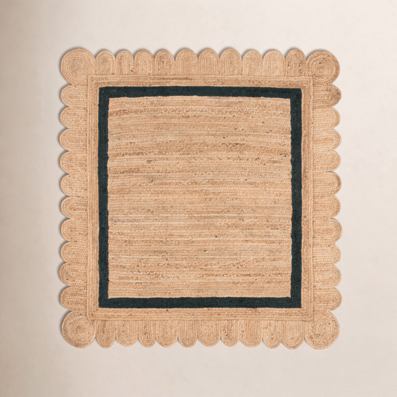Inaki Jute/Sisal Area Rug, Square 6'
