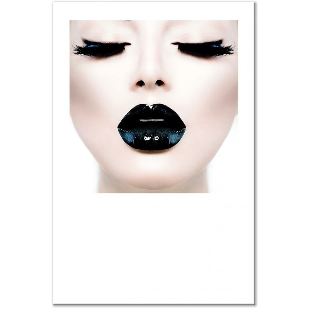 Leinwandbild Black Lips