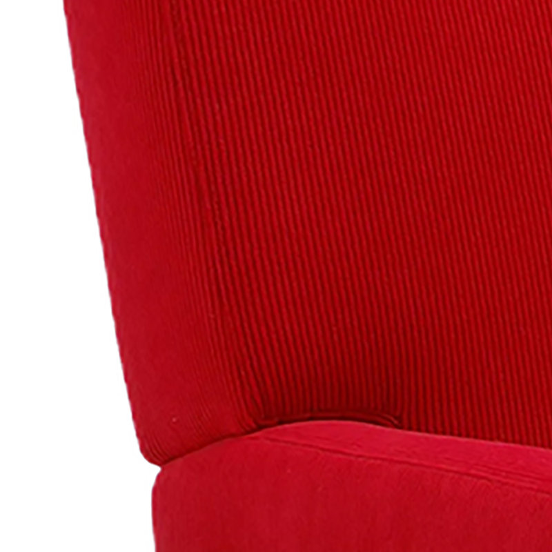 Fauteuil l 27,95 po Lopardo, Polyester à 100 % rouge