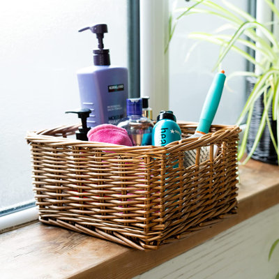 Rectangular Wicker Storage Basket