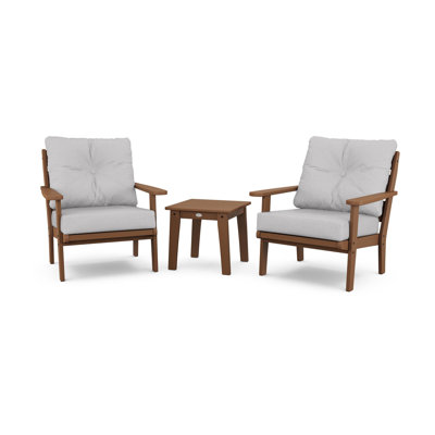Lakeside 3-Piece Deep Seating Chair Set