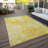 Karsyn Flatweave Washable Abstract Indoor / Outdoor Rug-552654