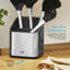 Stainless Steel Square Utensil Crock