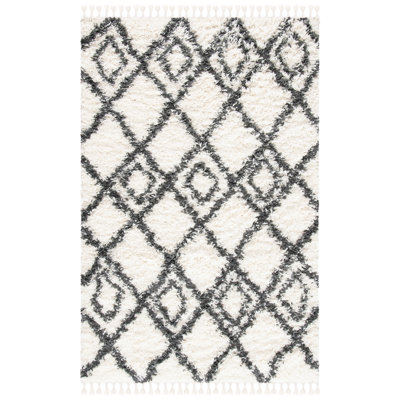 Ried Rectangle Geometric Hand Woven Area Rug