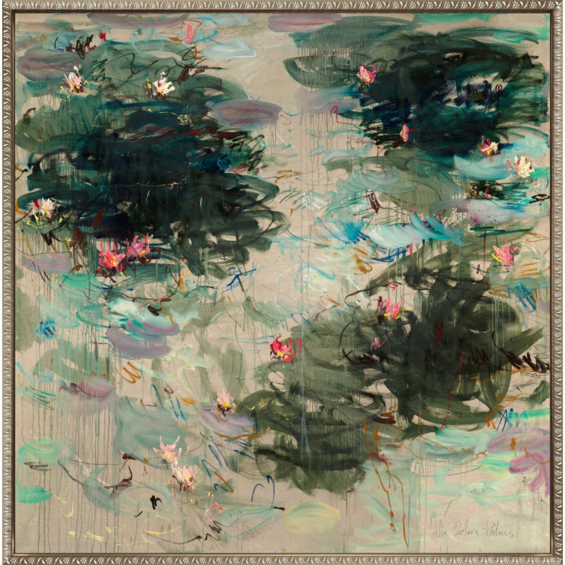 Art sur toile, "Nymphéas"
