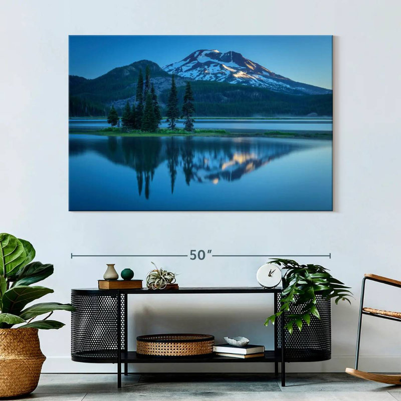 Volcan Alvord Sparks Lake South Sister, H 34 po x l 51 po