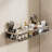 Non Perforated Bathroom Shelf, Bathroom Storage Rack, Wall Mounted Washbasin Drain Shelf-541502495