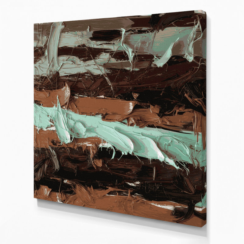 Neo Expressionism 60 Black Canvas Wall Art