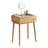 Lumi 23.6"W Compact Modern Small Oak Makeup Vanity With Storage Drawer-951407794