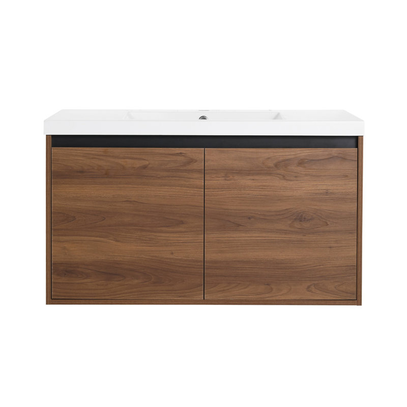 Meuble-lavabo 36 po avec comptoir en résine