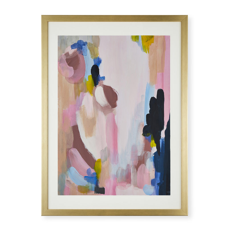 The Poppy - Single Picture Frame Art Prints, 73cm H x 53cm W x 2cm D, White