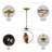 Schlueter 1 - Light Bronze Pendant
