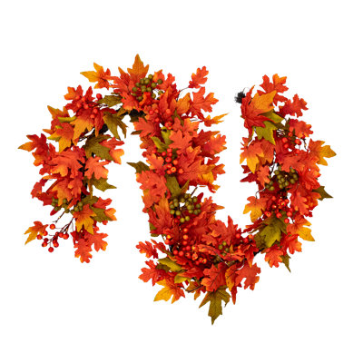 AUTUMN BLAZE 183cm Faux Garland
