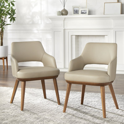 Fauteuil en cuir Jodie 