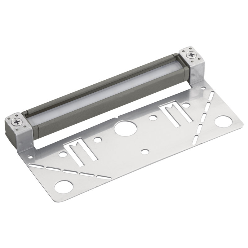 Barre d'éclairage DEL sous l'armoire 6 po, Gris