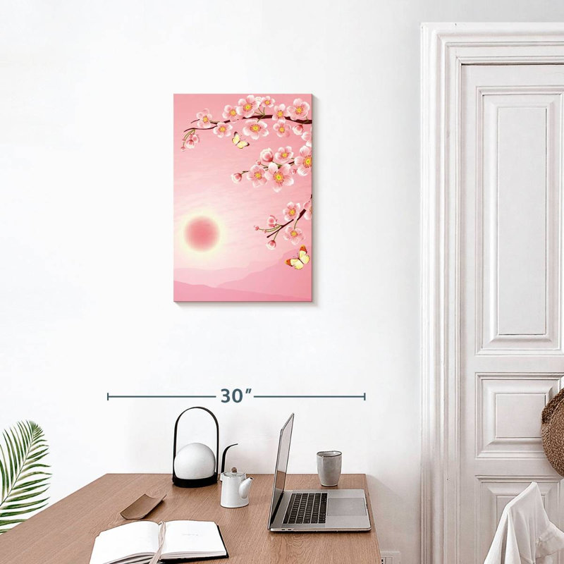 Fleurs Harnek Sakura, H 24 po x l 16 po