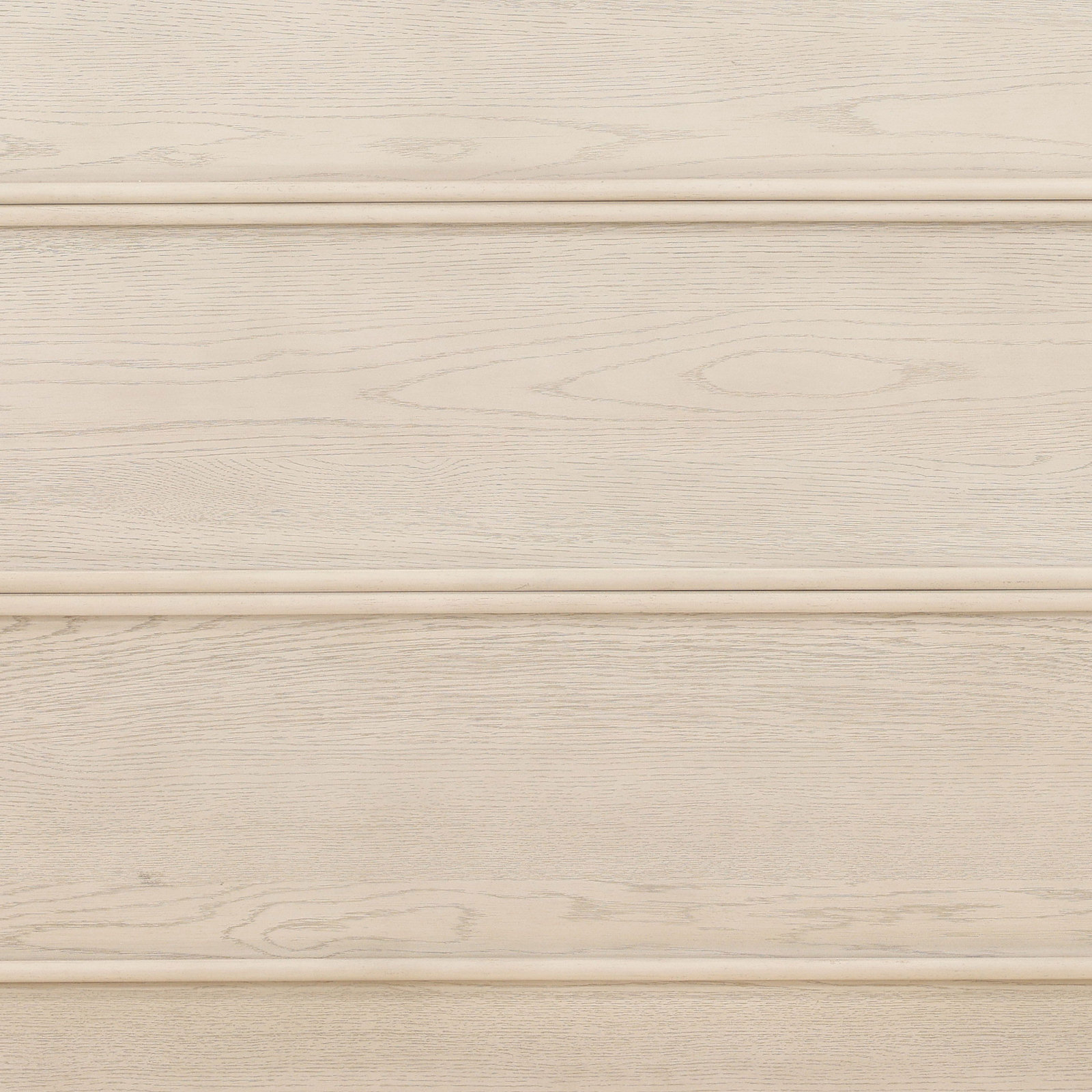 Kirby Rubberwood Canopy Panel Bed, Whitewash, Eastern King, King