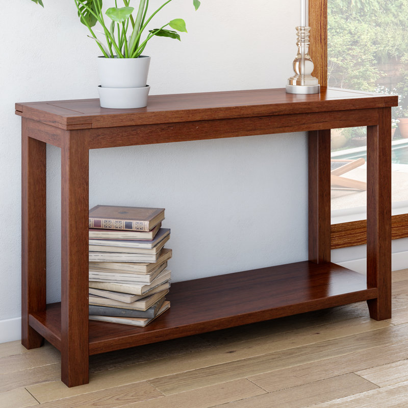 Mahurin 47.63'' Solid Wood Console Table