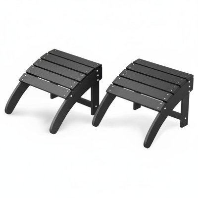 High-Density Polyethylene (HDPE) Outdoor Ottoman