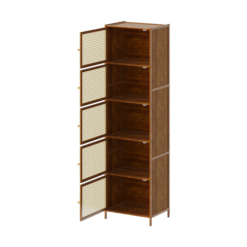 43cm W Bookcase, (5 Shelves) 155cm H x 43cm W x 32cm D