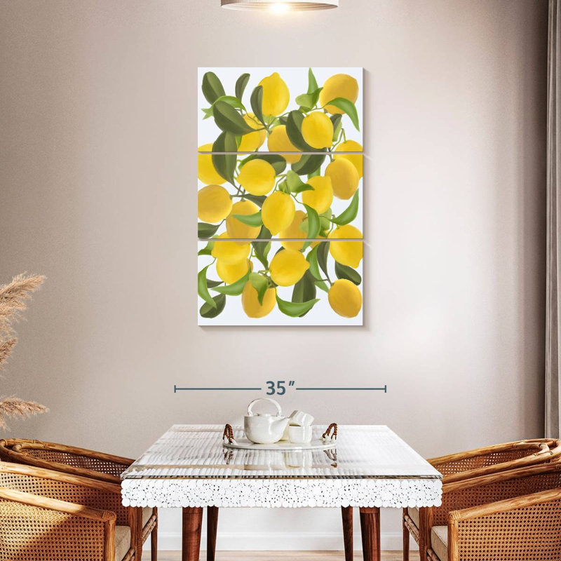 Citrons Yarlin, H 45 po x l 28 po