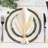 Gold Butterfly Napkin Ring Set of 4 with textured wings Design for Elegant Dining Table Decor