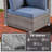 3-person Outdoor Sectional With Cushions,all-weather Wicker Patio Set-179240355
