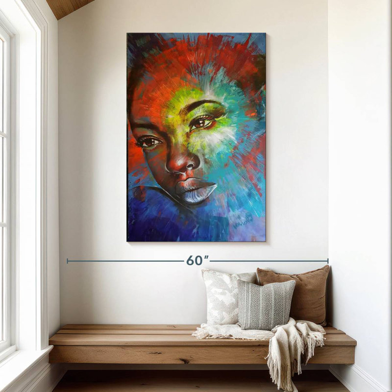 Leisha Sindiswa Saved, 48" H x 32" W