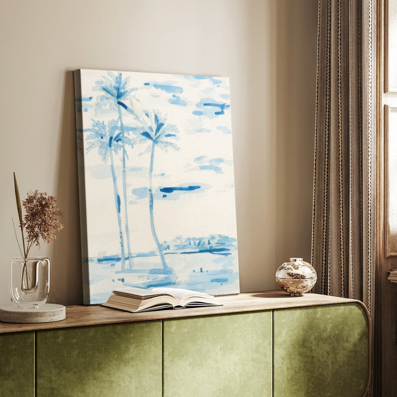 Coconut Grove II -Galerie enveloppée Cavas, 48" H x 32" W