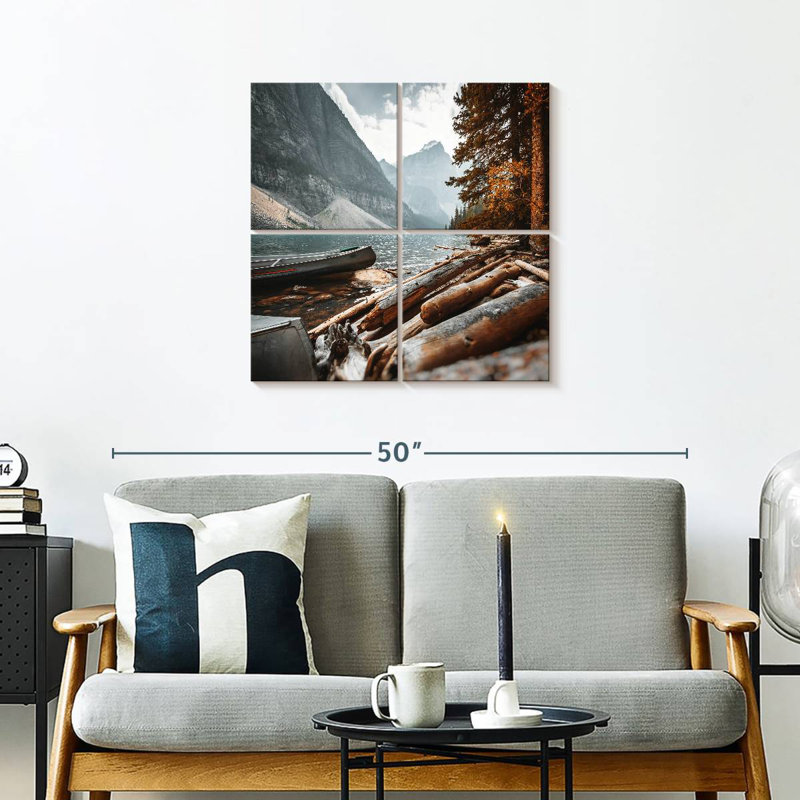 Alvord Moraine Lake Mountain View, H 26 po x l 26 po