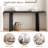Modern Console Table With Geometric Shape Structure And Wood Grain-537937165