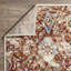 Tapis orange en polypropylène tissé à la main Raashi-831936169