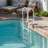 Pool Ladder Thickened 4-Step & 2 Handrails of 300 lb Capacity for 48-54 In Pool