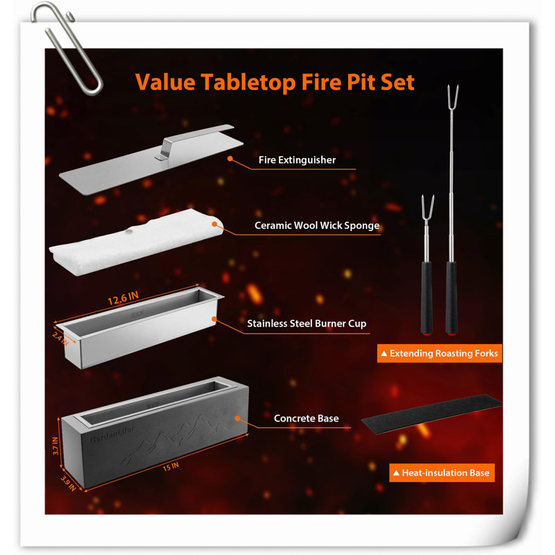 Tabletop Fire Tabletop Fireplace