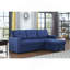 Canapé modulaire rembourré polyvalent avec rangement et design convertible, parfait pour recevoir et accueillir des invités.