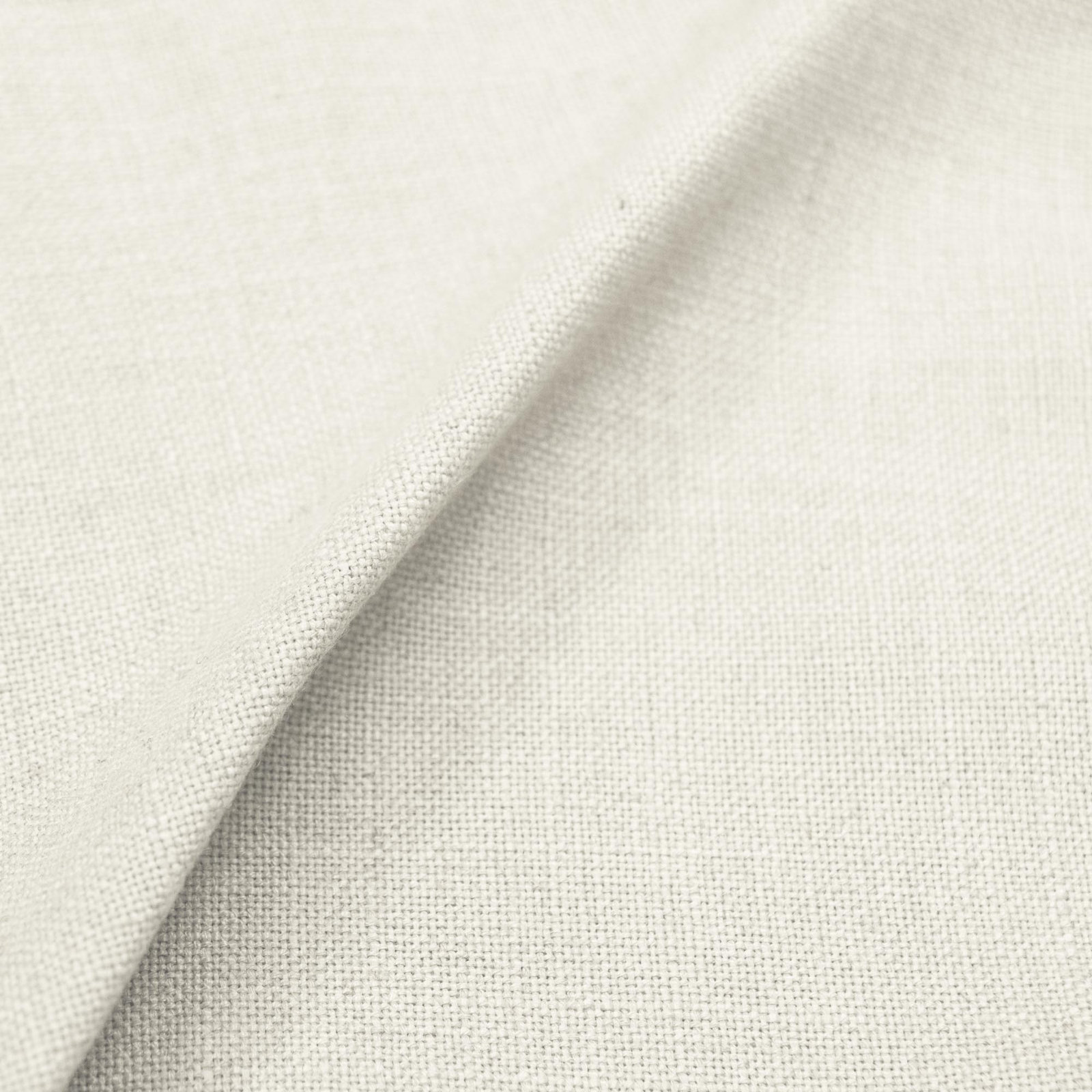 Upholstered Wingback Bed, Queen, Textured Linen White