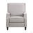 Push Back Reclining Chair Transitional Style-522776854