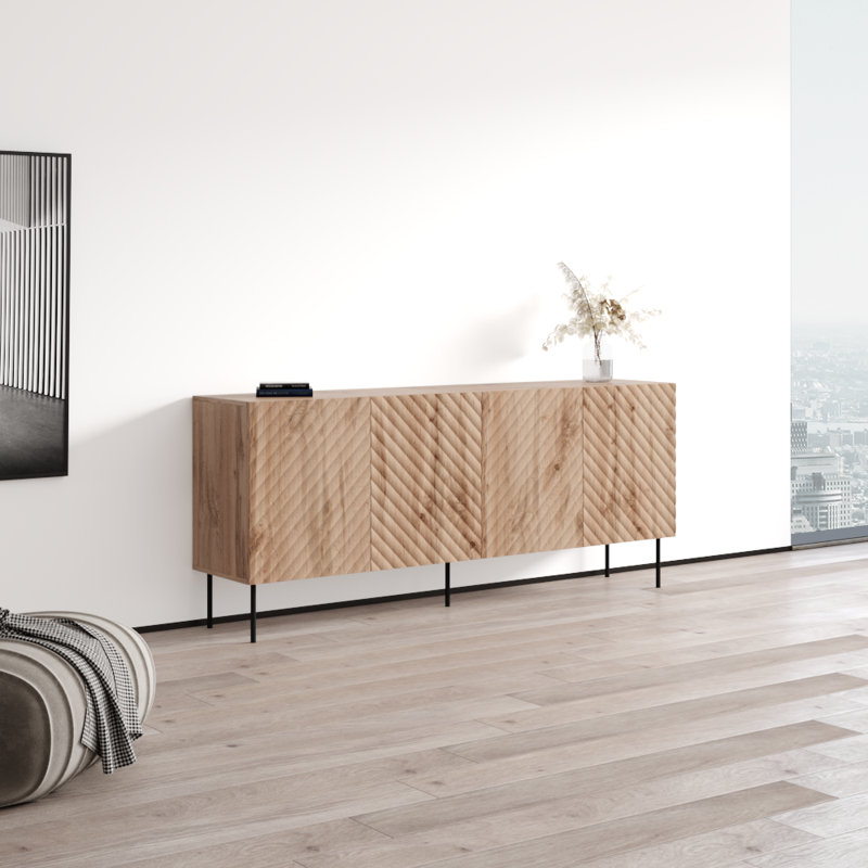 Buffet en chêne 74,8 po Onda, Chêne