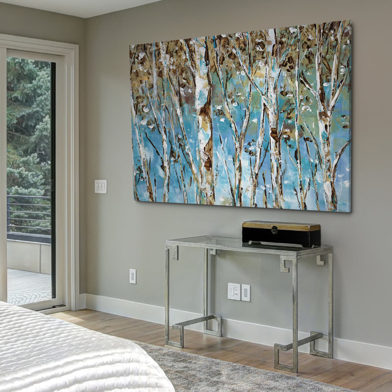 " Winter Birch ", 18" H x 27" W x 1.5" D