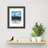 Dragoja Black Wood Picture Frame with Mat-826469185