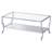 Seroff Chrome 3-piece Coffee Table Set
