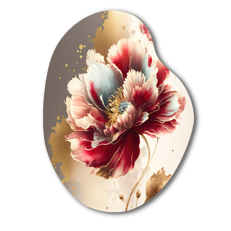 Décoration murale Alnwick - Floral, H 38 po x l 28 po x P 1 po