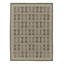 Scandinavian Wool Geometric Area Rug in Beige, Brown, Green