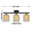 Plafonnier encastré cylindrique en verre Modern Modern-95440039